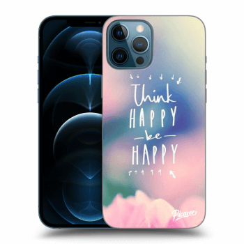 Picasee ULTIMATE CASE Apple iPhone 12 Pro Max - készülékre - Think happy be happy