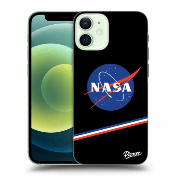 Picasee átlátszó szilikon tok az alábbi mobiltelefonokra Apple iPhone 12 mini - NASA Original