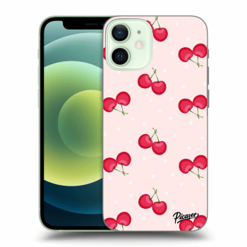Szilikon tok erre a típusra Apple iPhone 12 mini - Cherries