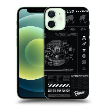 Picasee fekete szilikon tok az alábbi mobiltelefonokra Apple iPhone 12 mini - FUTURE