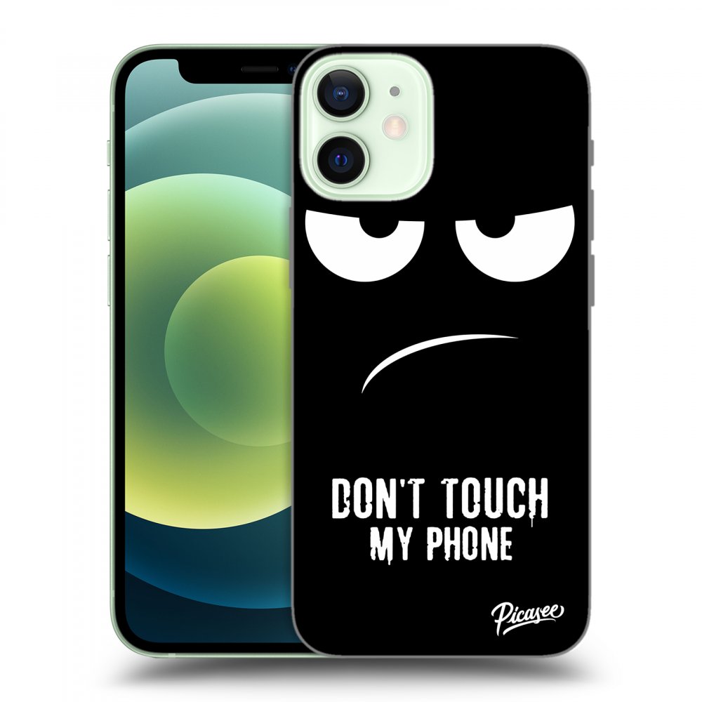 Picasee ULTIMATE CASE Apple iPhone 12 mini - készülékre - Don't Touch My Phone