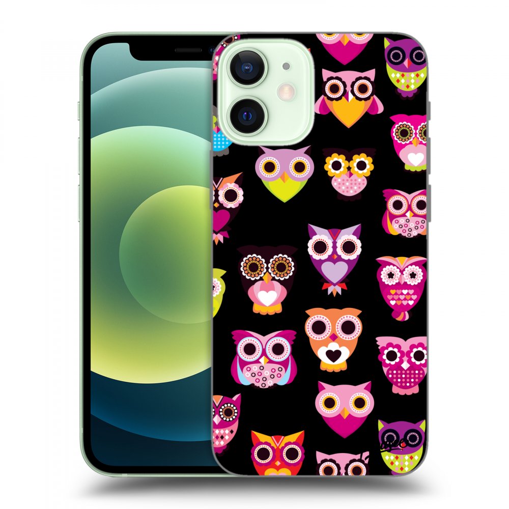 Picasee ULTIMATE CASE Apple iPhone 12 mini - készülékre - Owls