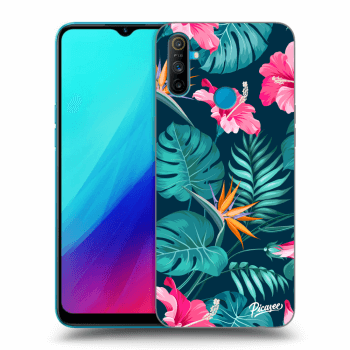 Tok az alábbi mobiltelefonokra Realme C3 - Pink Monstera