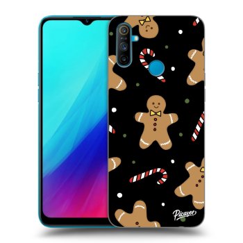 Picasee fekete szilikon tok az alábbi mobiltelefonokra Realme C3 - Gingerbread