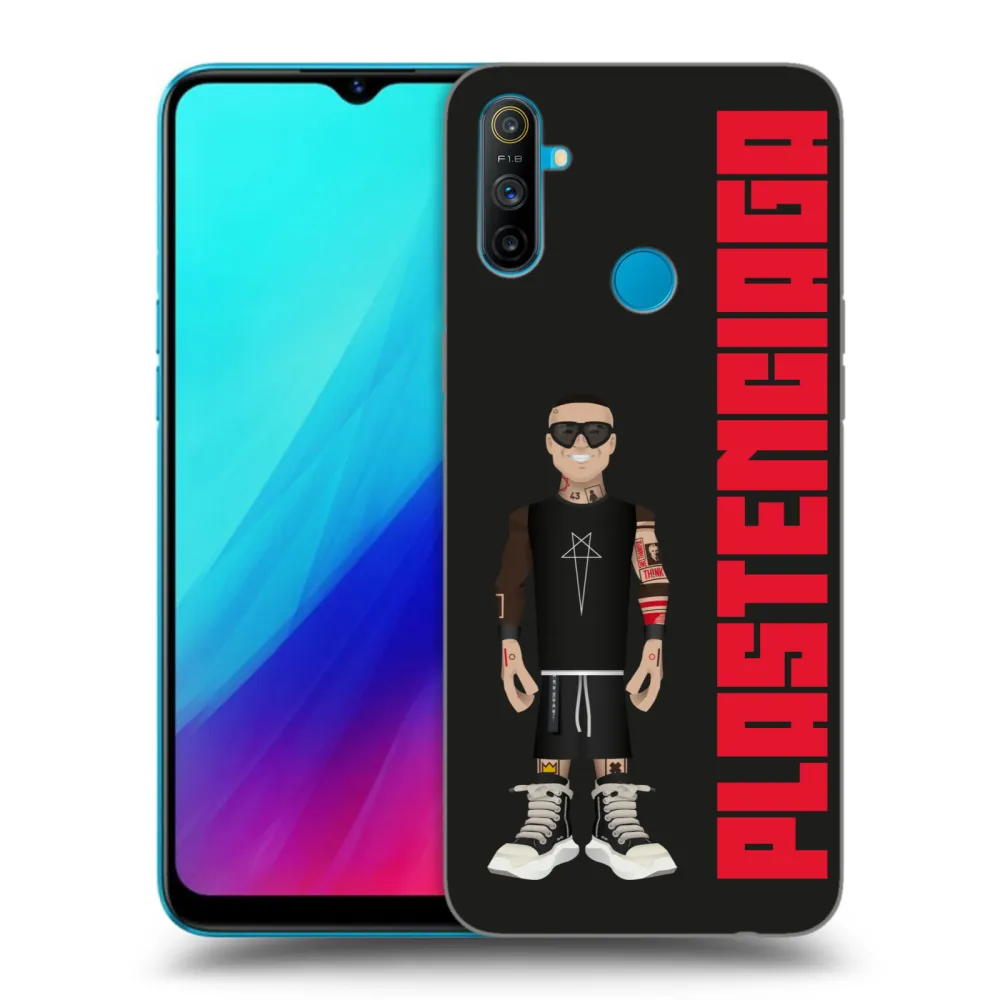 Picasee fekete szilikon tok az alábbi mobiltelefonokra Realme C3 - Tomáš Rajchl