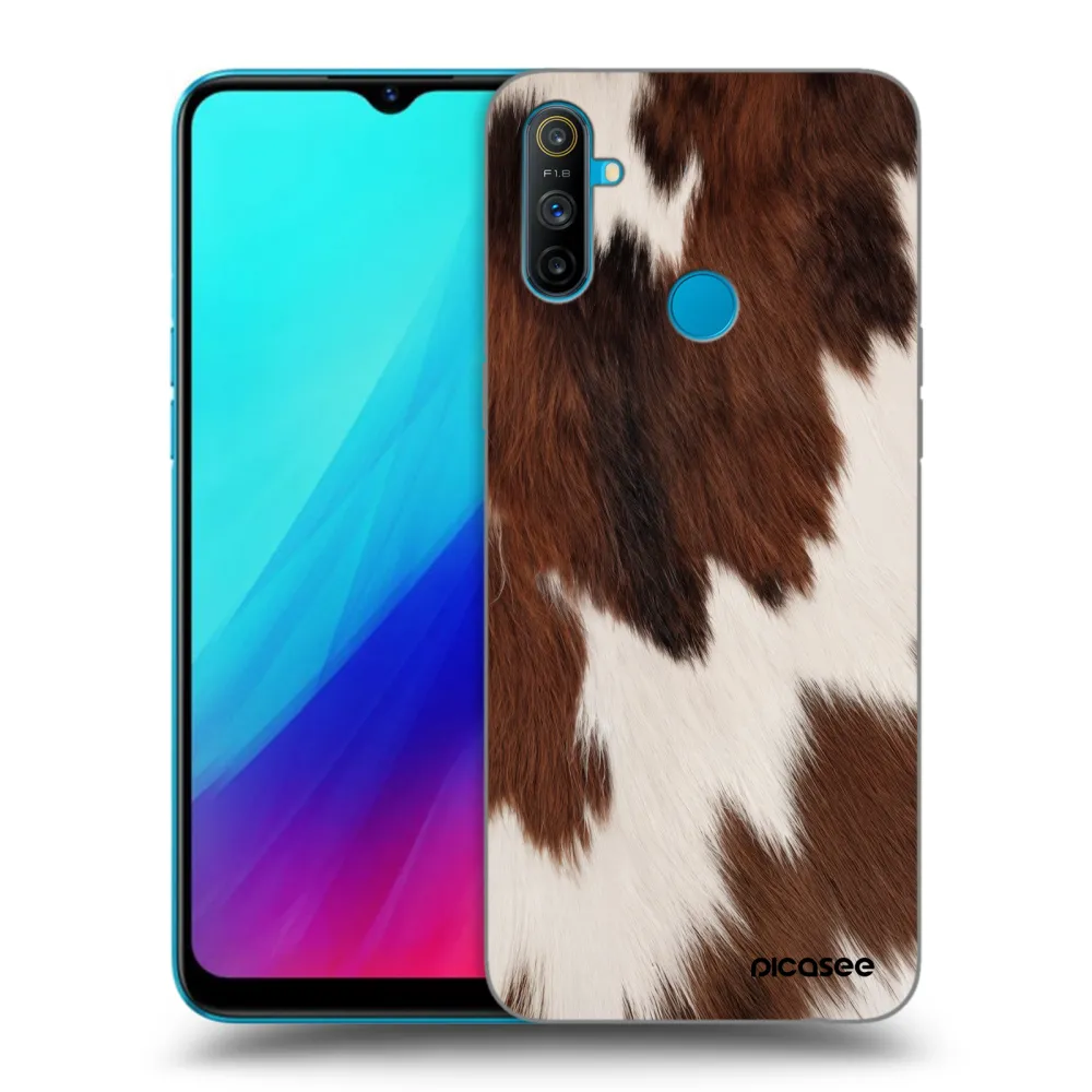 Picasee fekete szilikon tok az alábbi mobiltelefonokra Realme C3 - Rustica