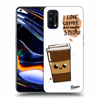 Tok az alábbi mobiltelefonokra Realme 7 Pro - Cute coffee