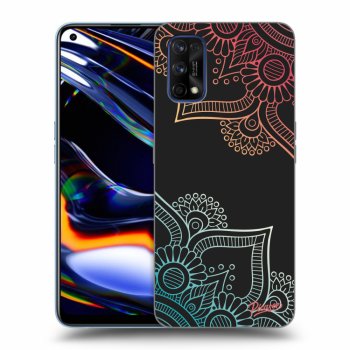 Tok az alábbi mobiltelefonokra Realme 7 Pro - Flowers pattern