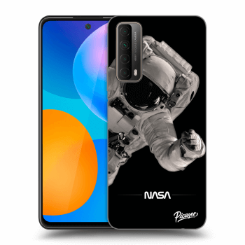 Picasee fekete szilikon tok az alábbi mobiltelefonokra Huawei P Smart 2021 - Astronaut Big
