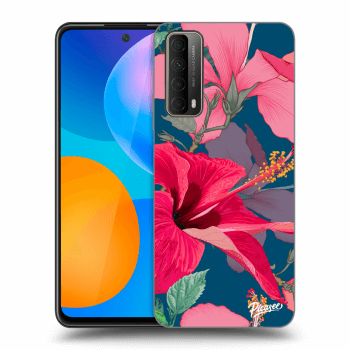 Szilikon tok erre a típusra Huawei P Smart 2021 - Hibiscus