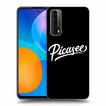 Szilikon tok erre a típusra Huawei P Smart 2021 - Picasee - old logo - white