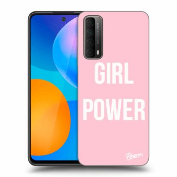 Picasee átlátszó szilikon tok az alábbi mobiltelefonokra Huawei P Smart 2021 - Girl power
