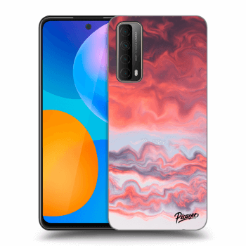 Szilikon tok erre a típusra Huawei P Smart 2021 - Sunset