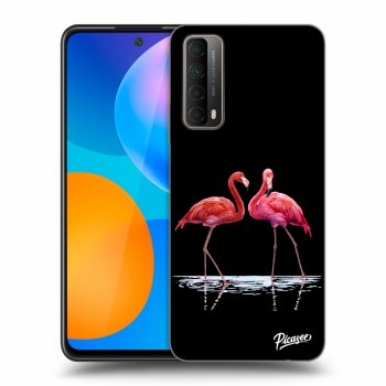 Szilikon tok erre a típusra Huawei P Smart 2021 - Flamingos couple