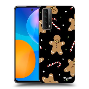 Picasee fekete szilikon tok az alábbi mobiltelefonokra Huawei P Smart 2021 - Gingerbread