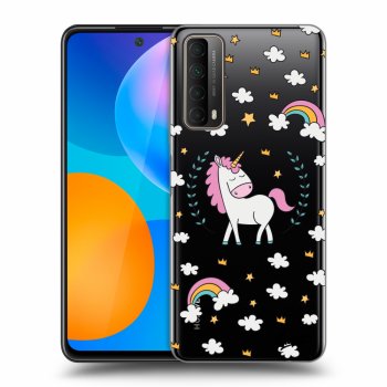 Picasee átlátszó szilikon tok az alábbi mobiltelefonokra Huawei P Smart 2021 - Unicorn star heaven