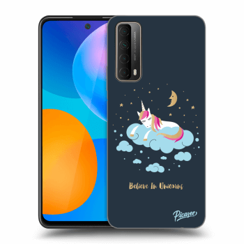 Picasee fekete szilikon tok az alábbi mobiltelefonokra Huawei P Smart 2021 - Believe In Unicorns