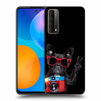 Szilikon tok erre a típusra Huawei P Smart 2021 - French Bulldog