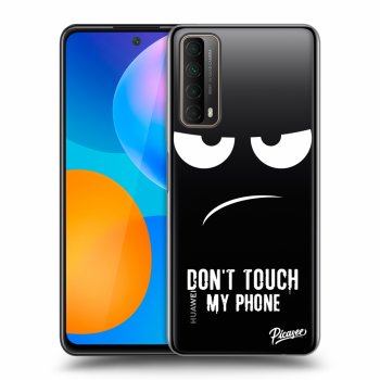 Picasee átlátszó szilikon tok az alábbi mobiltelefonokra Huawei P Smart 2021 - Don't Touch My Phone