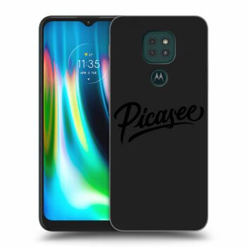 Tok az alábbi mobiltelefonokra Motorola Moto G9 Play - Picasee - black
