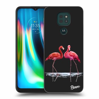 Tok az alábbi mobiltelefonokra Motorola Moto G9 Play - Flamingos couple