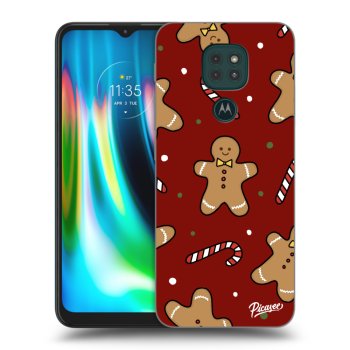Picasee fekete szilikon tok az alábbi mobiltelefonokra Motorola Moto G9 Play - Gingerbread 2