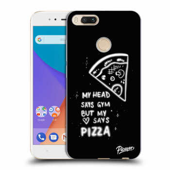 Picasee átlátszó szilikon tok az alábbi mobiltelefonokra Xiaomi Mi A1 Global - Pizza