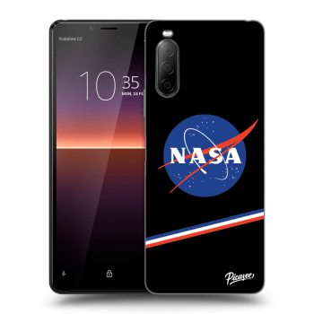 Picasee fekete szilikon tok az alábbi mobiltelefonokra Sony Xperia 10 II - NASA Original