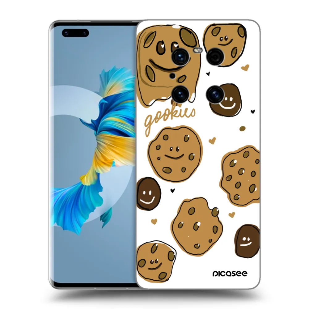 Picasee fekete szilikon tok az alábbi mobiltelefonokra Huawei Mate 40 Pro - Gookies