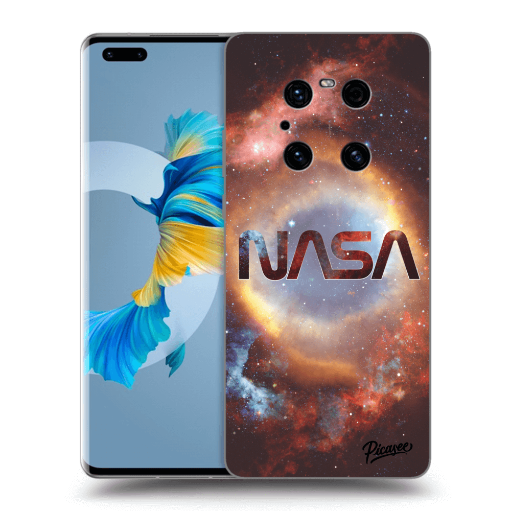Picasee fekete szilikon tok az alábbi mobiltelefonokra Huawei Mate 40 Pro - Nebula