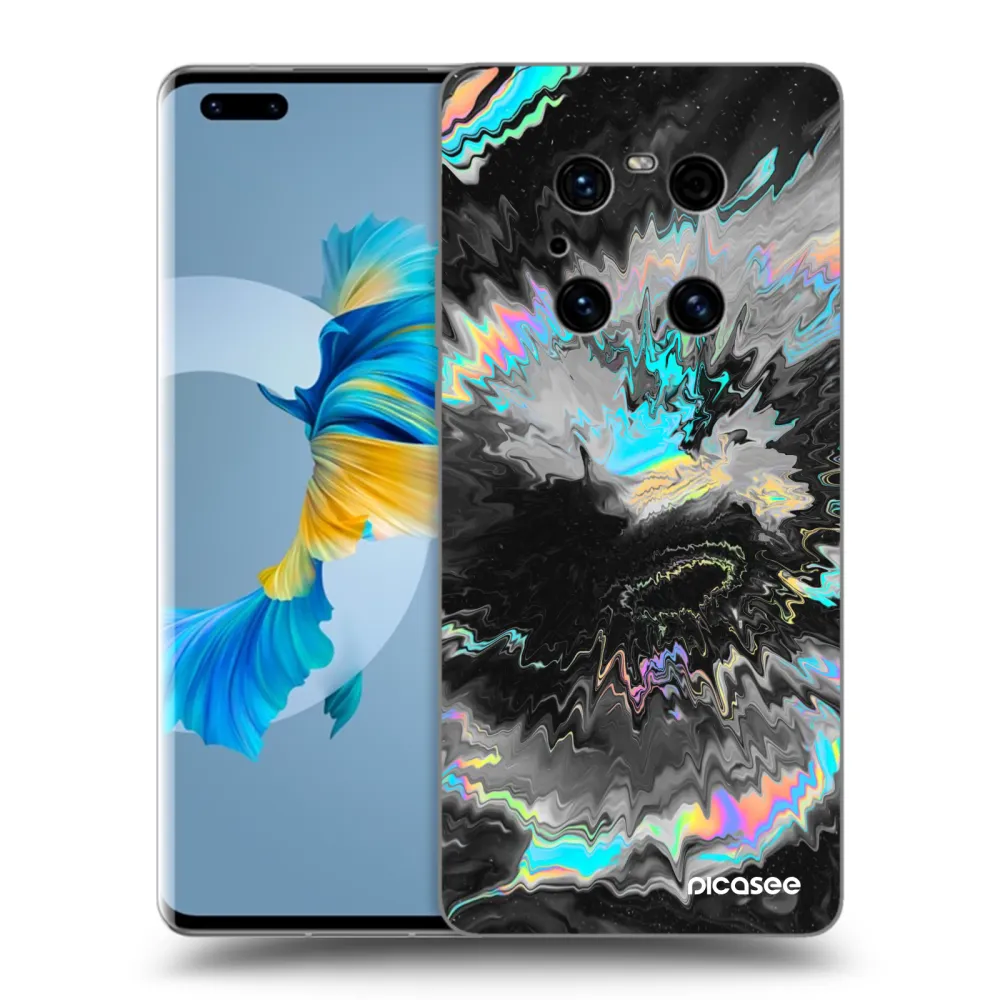 Picasee fekete szilikon tok az alábbi mobiltelefonokra Huawei Mate 40 Pro - Magnetic