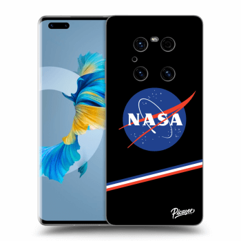 Picasee fekete szilikon tok az alábbi mobiltelefonokra Huawei Mate 40 Pro - NASA Original