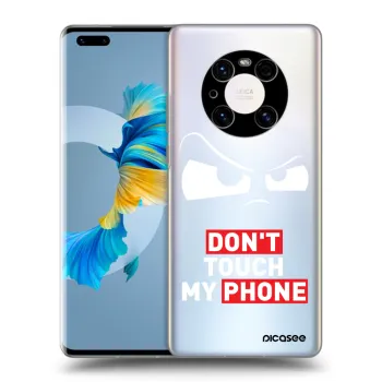 Picasee átlátszó szilikon tok az alábbi mobiltelefonokra Huawei Mate 40 Pro - Cloudy Eye - Transparent