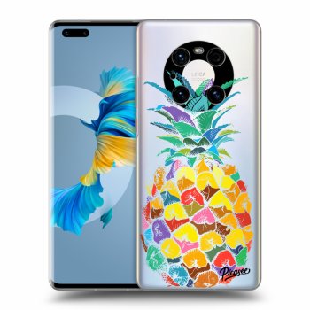 Picasee átlátszó szilikon tok az alábbi mobiltelefonokra Huawei Mate 40 Pro - Pineapple