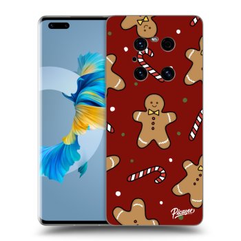 Picasee fekete szilikon tok az alábbi mobiltelefonokra Huawei Mate 40 Pro - Gingerbread 2