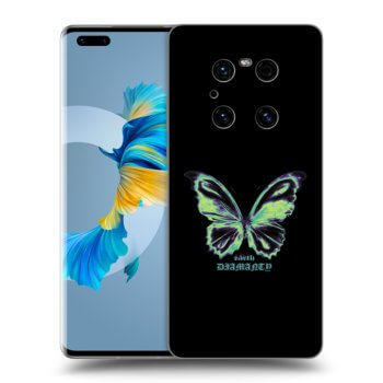 Picasee fekete szilikon tok az alábbi mobiltelefonokra Huawei Mate 40 Pro - Diamanty Blue