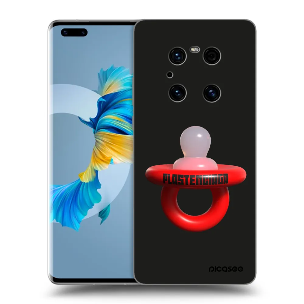 Picasee fekete szilikon tok az alábbi mobiltelefonokra Huawei Mate 40 Pro - Le Dudel