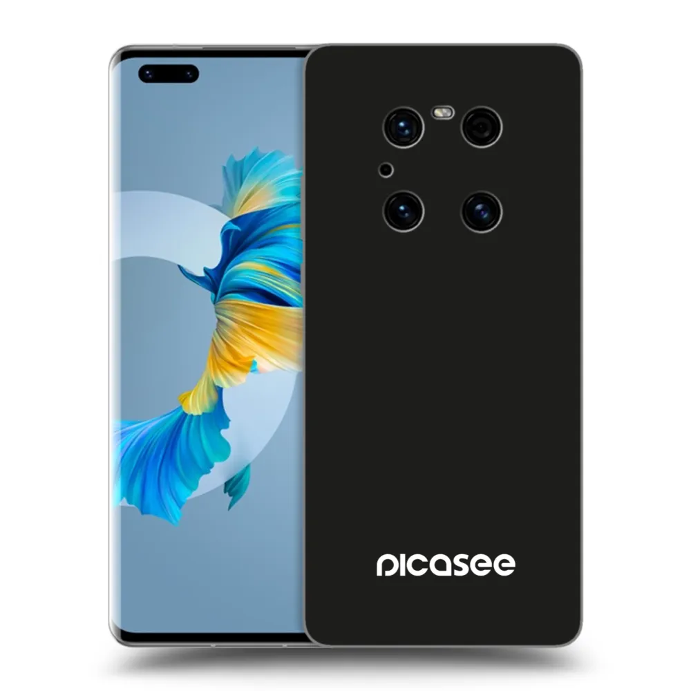 Picasee fekete szilikon tok az alábbi mobiltelefonokra Huawei Mate 40 Pro - Picasee