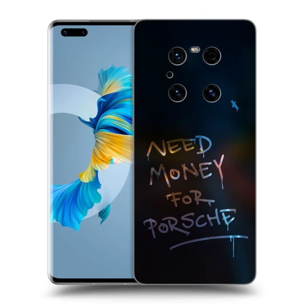 Picasee fekete szilikon tok az alábbi mobiltelefonokra Huawei Mate 40 Pro - Neon Nights