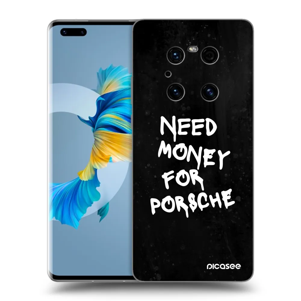 Picasee fekete szilikon tok az alábbi mobiltelefonokra Huawei Mate 40 Pro - Black Dollar