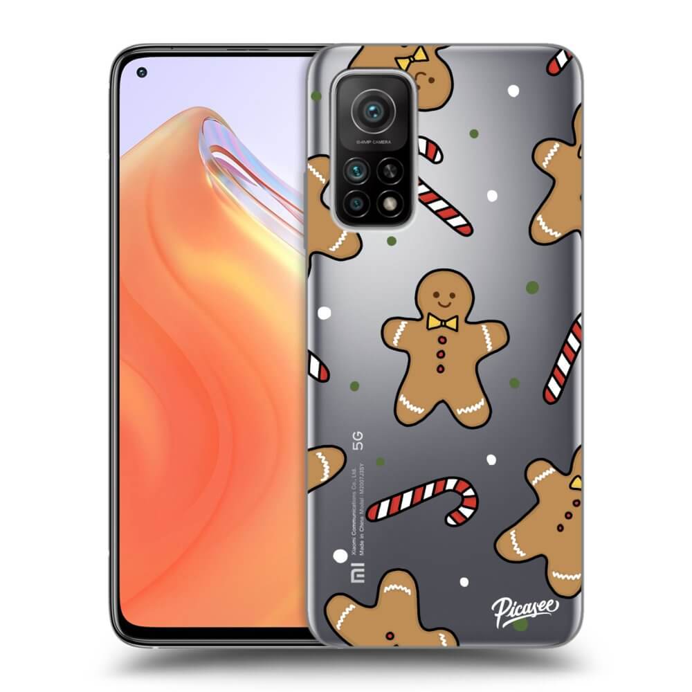 Picasee átlátszó szilikon tok az alábbi mobiltelefonokra Xiaomi Mi 10T - Gingerbread