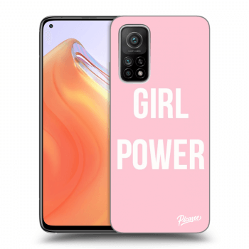 Picasee fekete szilikon tok az alábbi mobiltelefonokra Xiaomi Mi 10T - Girl power