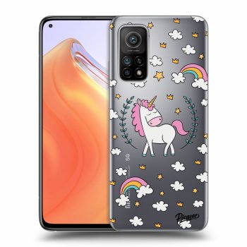 Picasee átlátszó szilikon tok az alábbi mobiltelefonokra Xiaomi Mi 10T - Unicorn star heaven