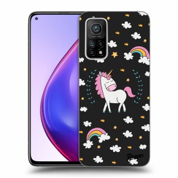 Picasee fekete szilikon tok az alábbi mobiltelefonokra Xiaomi Mi 10T Pro - Unicorn star heaven