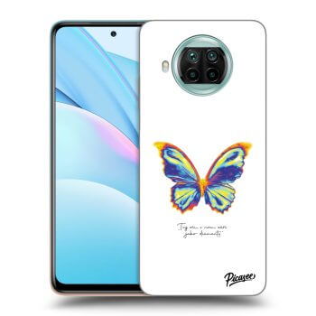 Picasee fekete szilikon tok az alábbi mobiltelefonokra Xiaomi Mi 10T Lite - Diamanty White