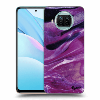 Picasee átlátszó szilikon tok az alábbi mobiltelefonokra Xiaomi Mi 10T Lite - Purple glitter