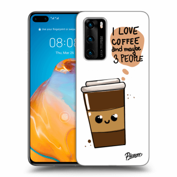 Tok az alábbi mobiltelefonokra Huawei P40 - Cute coffee
