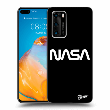 Picasee fekete szilikon tok az alábbi mobiltelefonokra Huawei P40 - NASA Basic