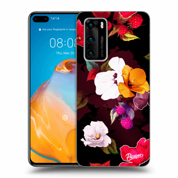 Tok az alábbi mobiltelefonokra Huawei P40 - Flowers and Berries