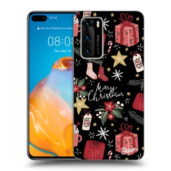 Tok az alábbi mobiltelefonokra Huawei P40 - Christmas